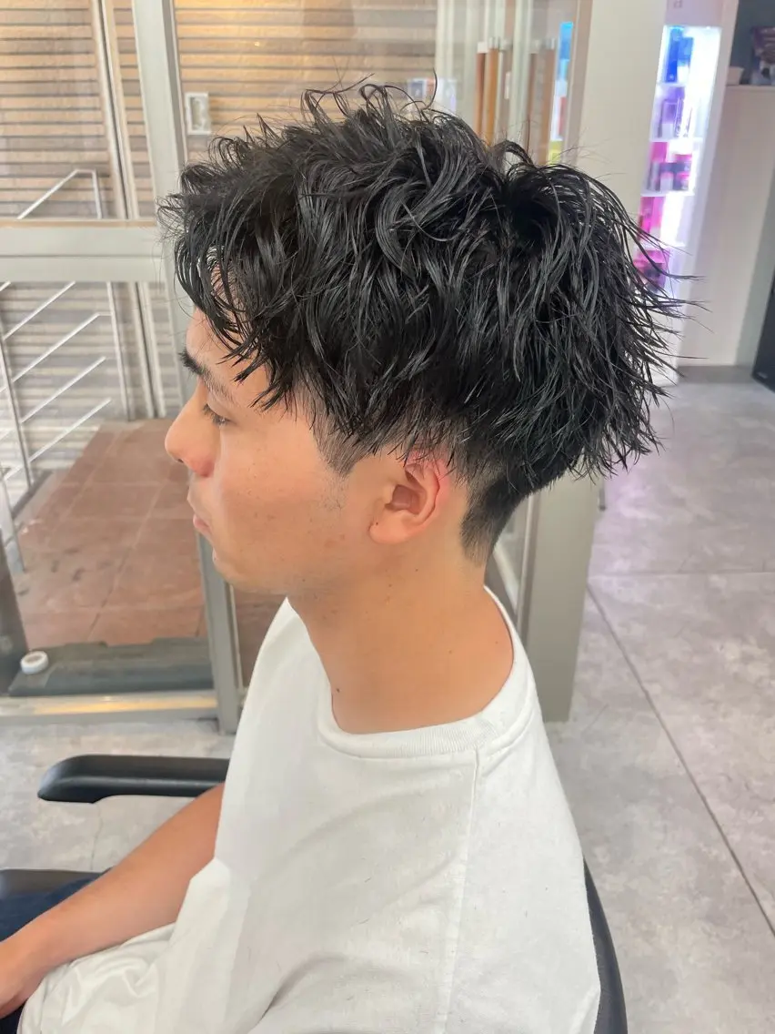 パーマ メンズ カット パーマ 町田エリアＮｏ．１/ パーマ特化/太田京希のヘアスタイル