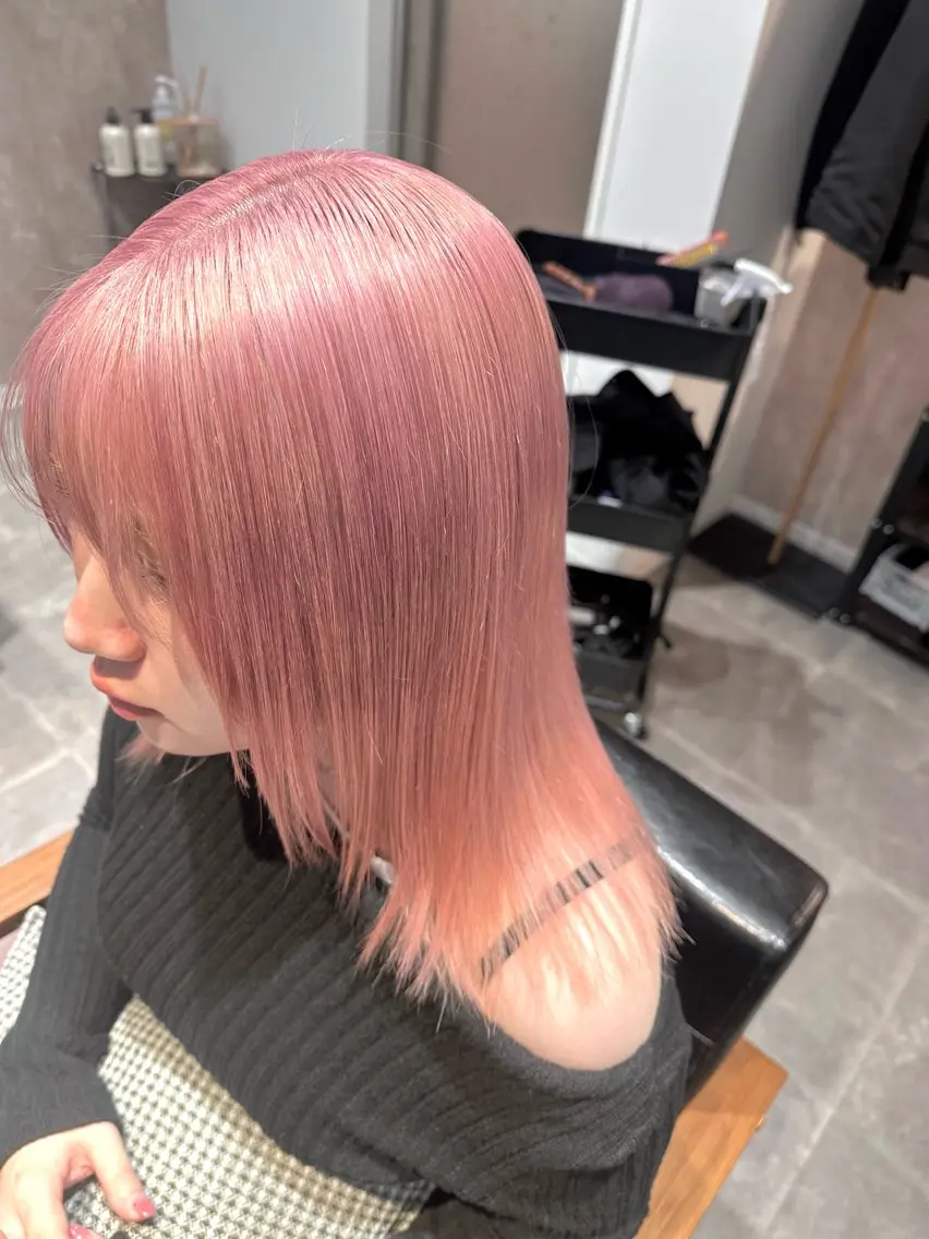 ミディアム quill クイル　ツボイタクマのヘアスタイル