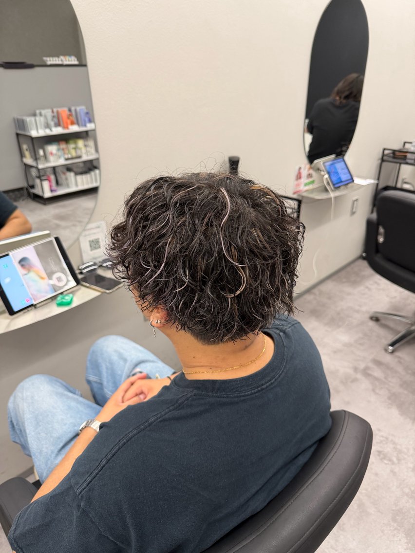 ミディアム メンズ 【メッシュ×パーマ】 ❤️🔥Koukiのヘアスタイル