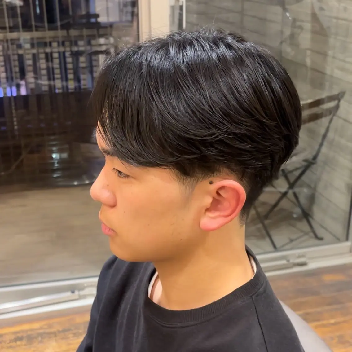 メンズ アイブロウ カット 【メンズ特化美容師】 RYO／梅田のヘアスタイル