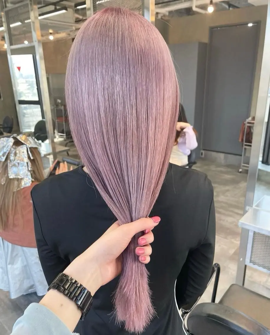 セミロング ヘアカラー RuBio YUKAのヘアスタイル