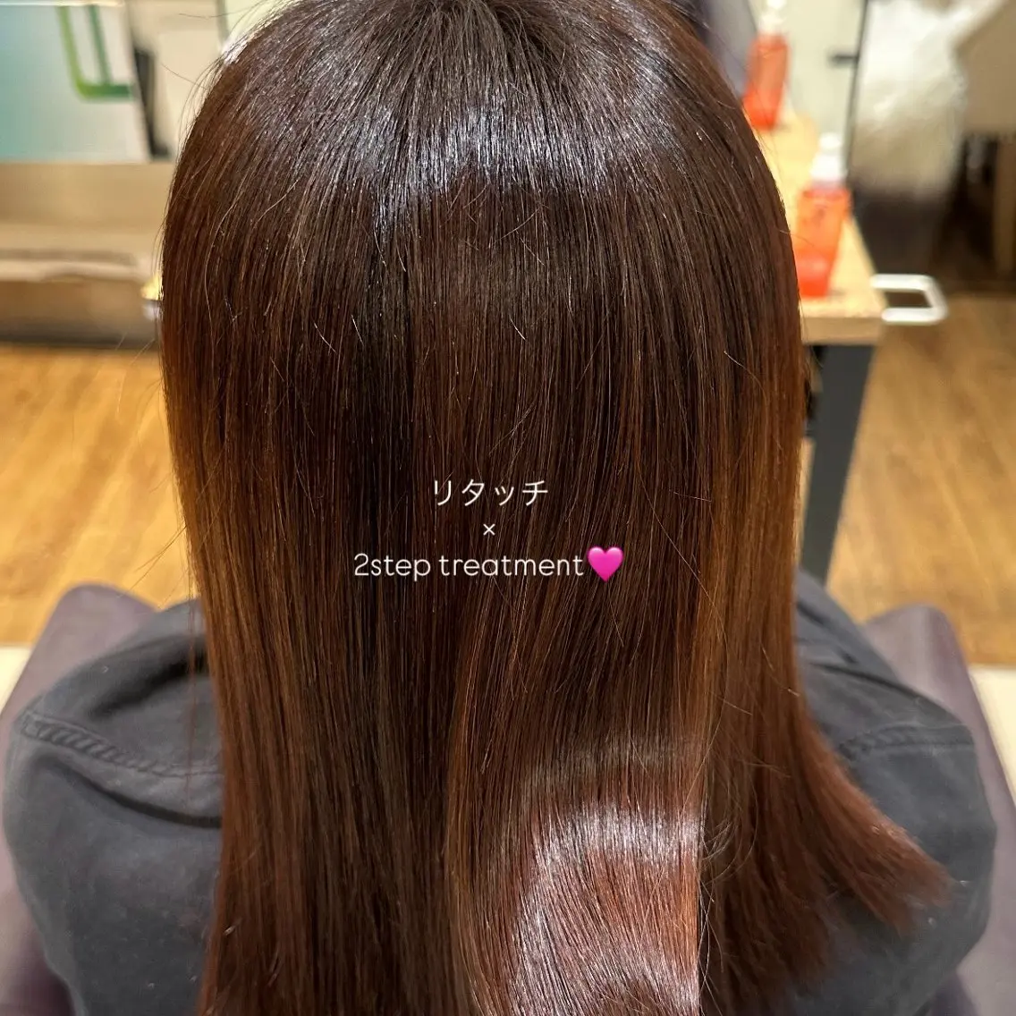 💛明るめ白髪ぼかしカラー➕Aujuaトリートメント4まstep💛の写真