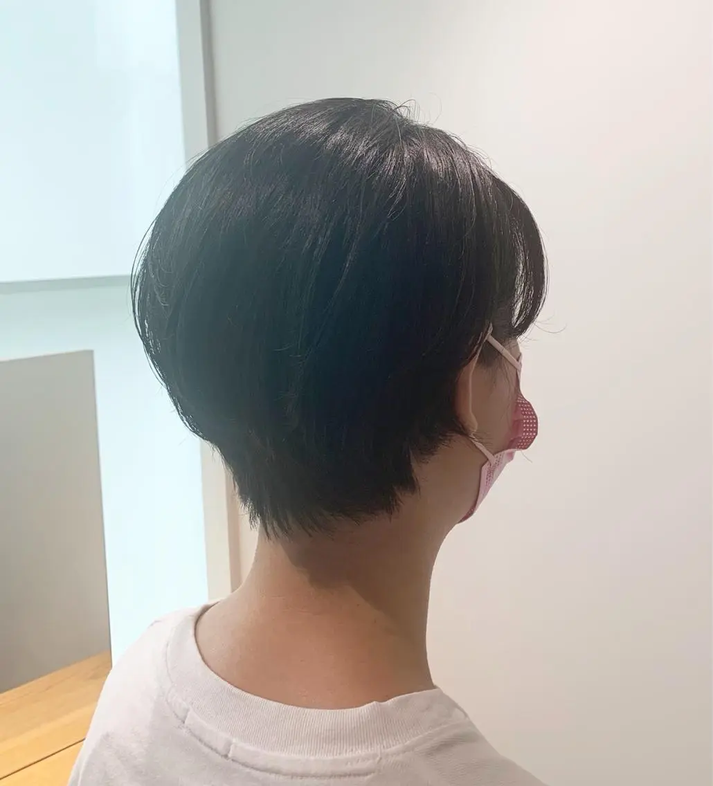 ショート 透明感カラー ボブ 髪と心を整える美容師のヘアスタイル