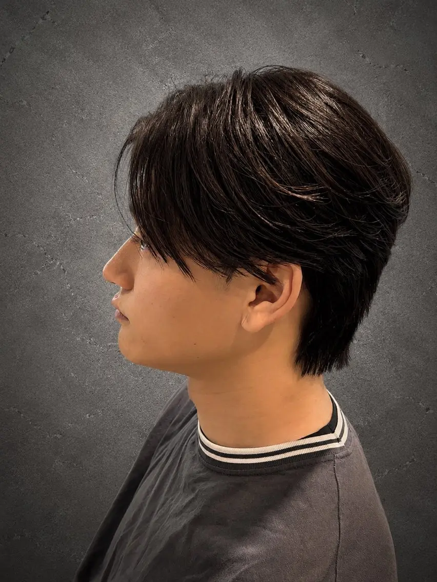 メンズ カット 縮毛矯正 原田 郁哉のヘアスタイル