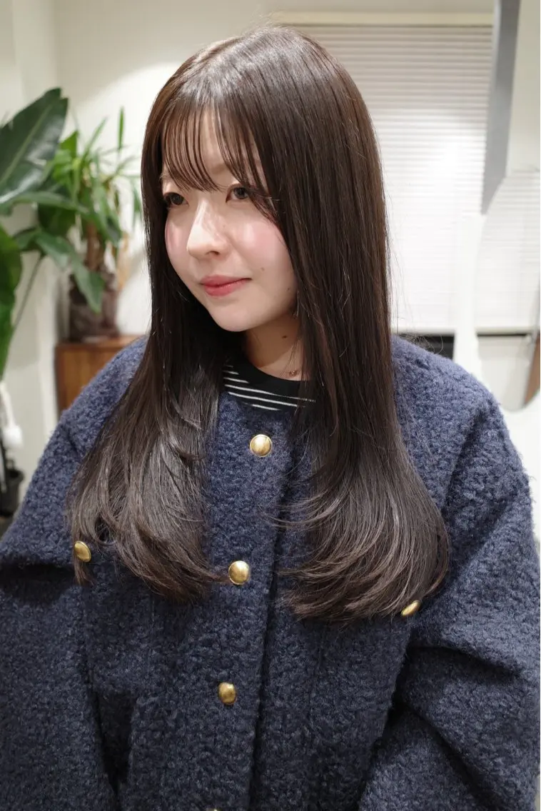 セミロング レイヤーカット ボブ/レイヤー /河内温太のヘアスタイル