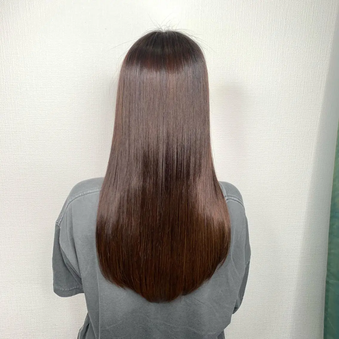 ロング くせ毛 縮毛矯正 縮毛矯正 佐藤 香太のヘアスタイル