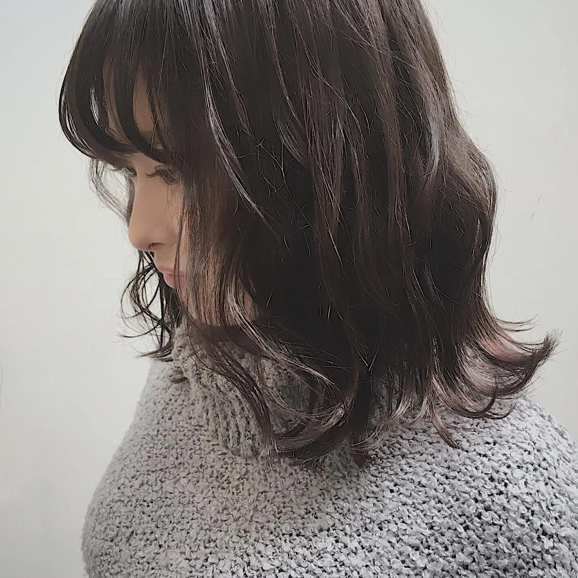 ミディアム カラー ブリーチ ケアブリーチ 透明感カラー ダブルカラー カット ヘアカラー トリートメント 山中 直輝のヘアスタイル