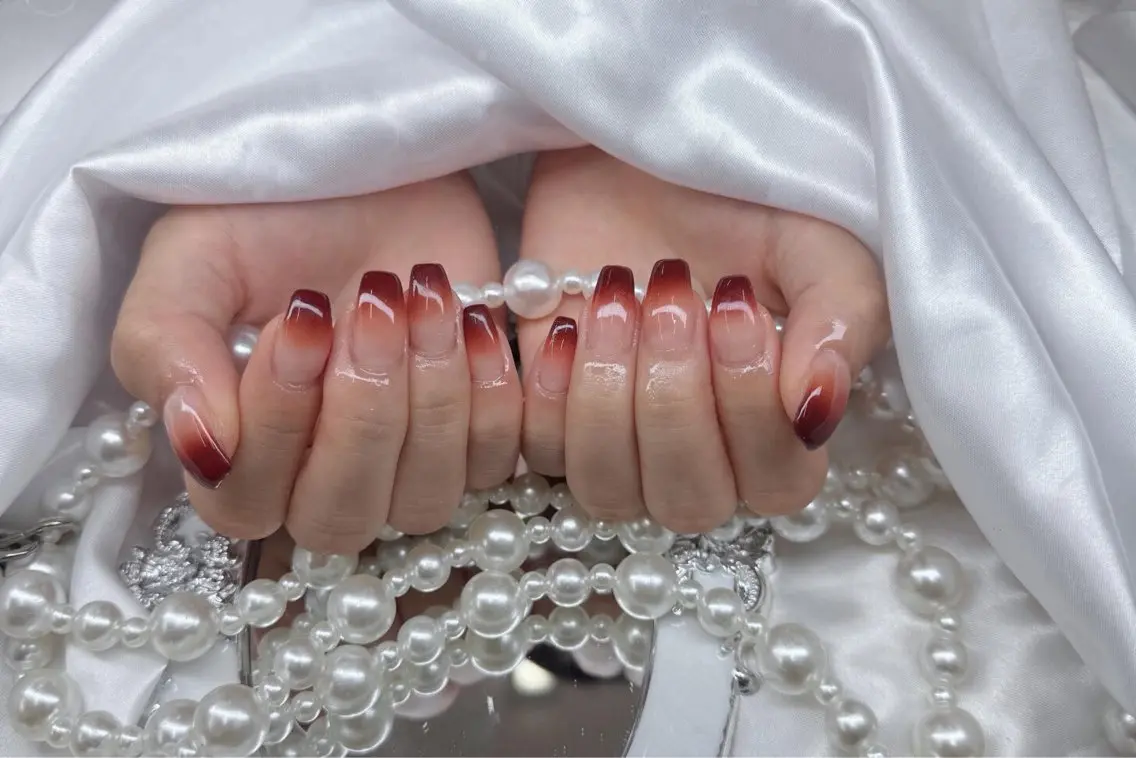 ネイル アートネイル ジェルネイル 韓国ネイル ワンカラーネイル Ohayo Nail Kyotoのネイルデザイン