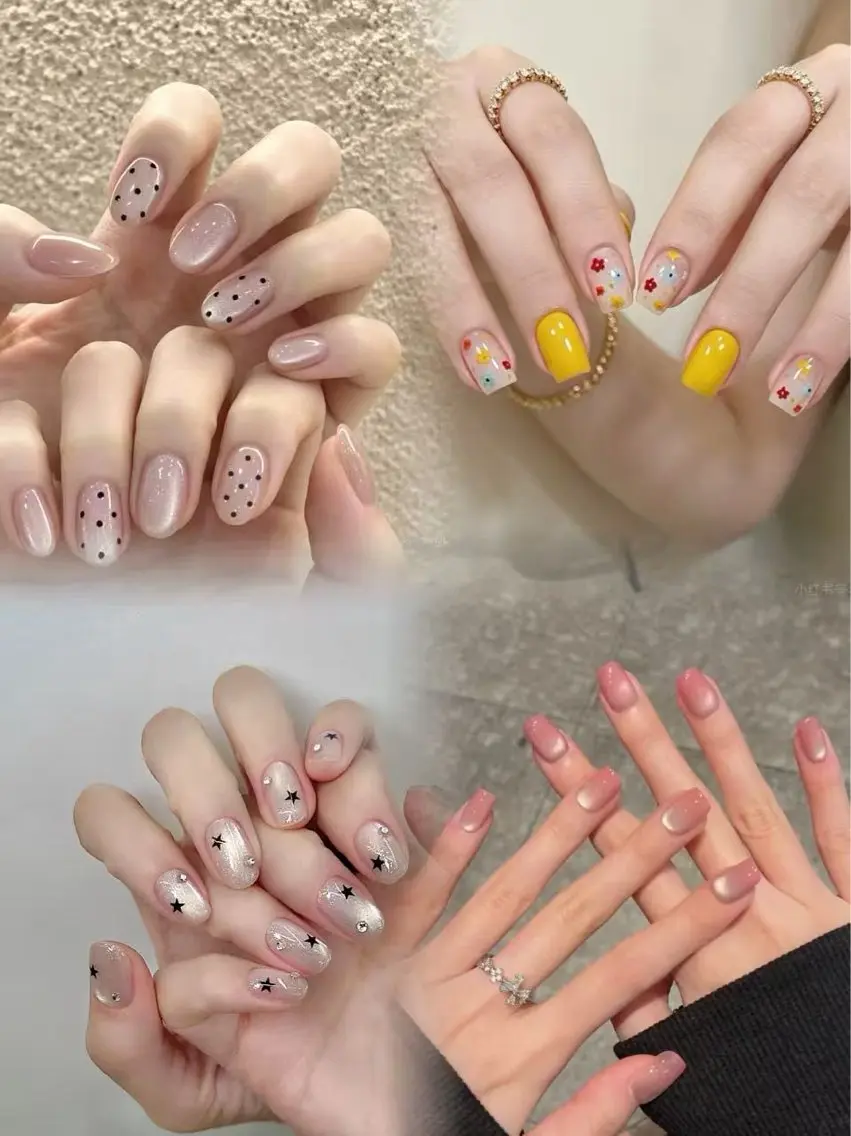 💅 ドット・フラワー・星・ちゅるんワンカラー気分に合わせて“好き”を選べる♡の写真