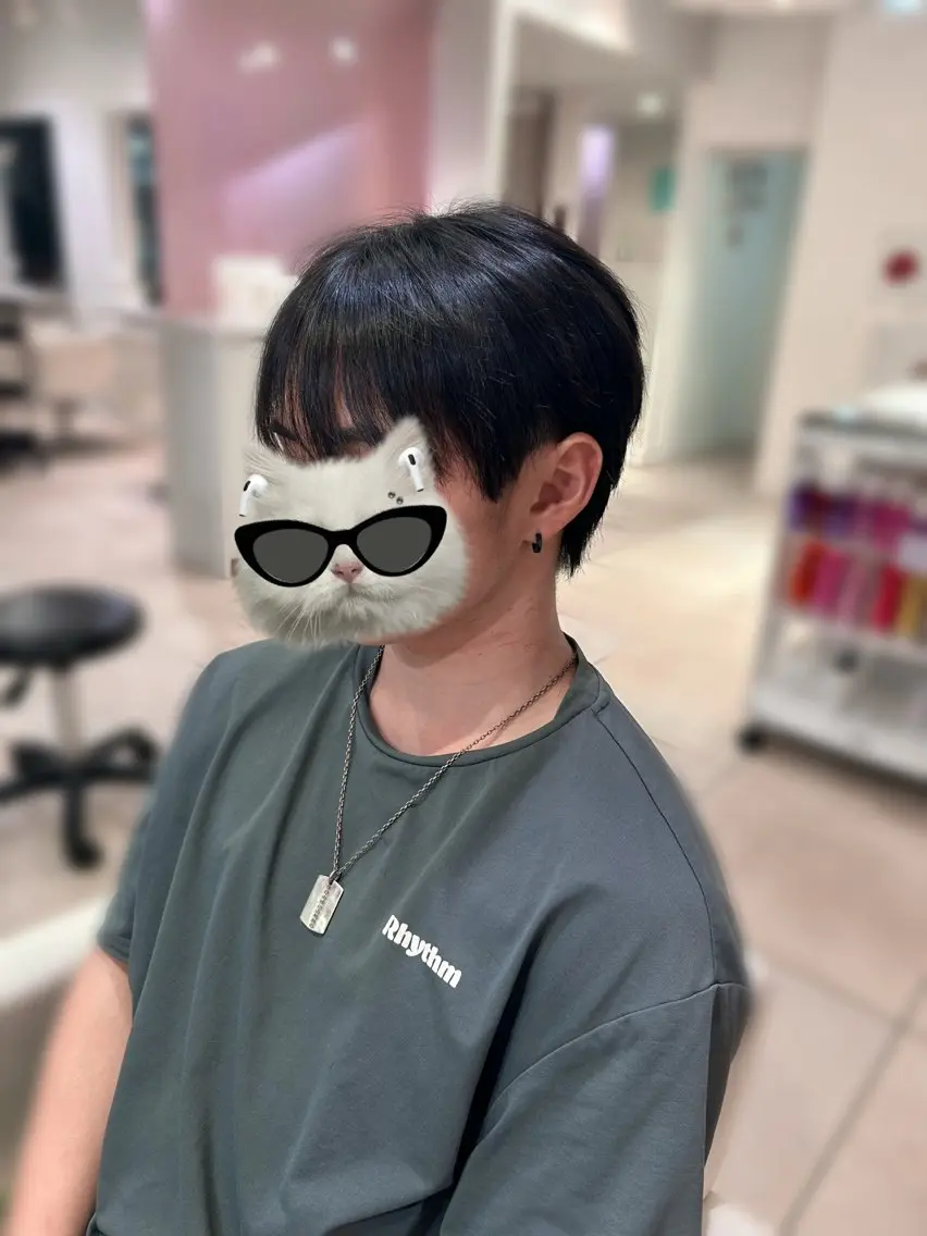 【U30限定✨️✨️】 メンズカットモデル＋カシミヤトリートメント付き(詳細用確認)⭐️の写真