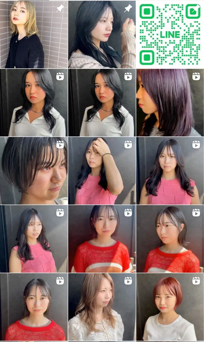ミディアム カット ヘアカラー トリートメント 菊池 幹のヘアスタイル
