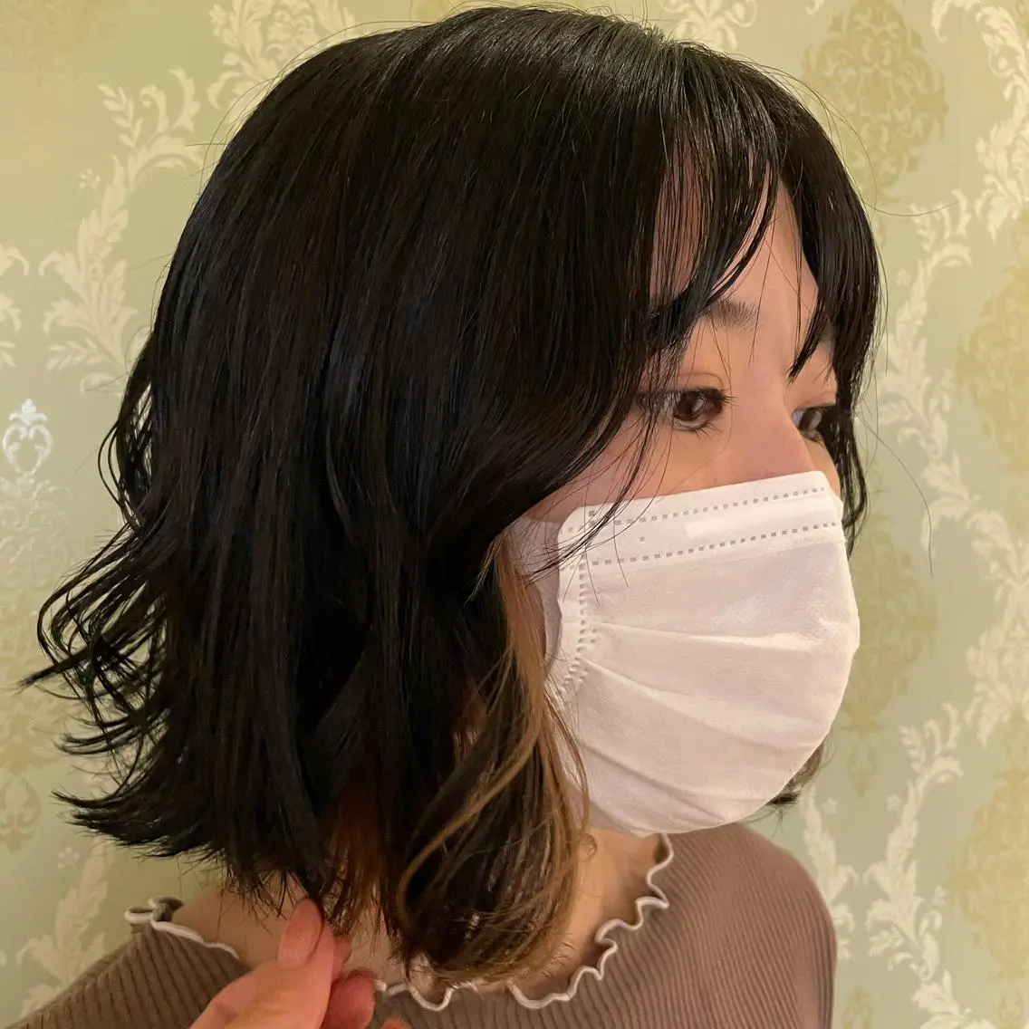 ショート カラー イヤリングカラー EARTH中島 秋桜久のヘアスタイル