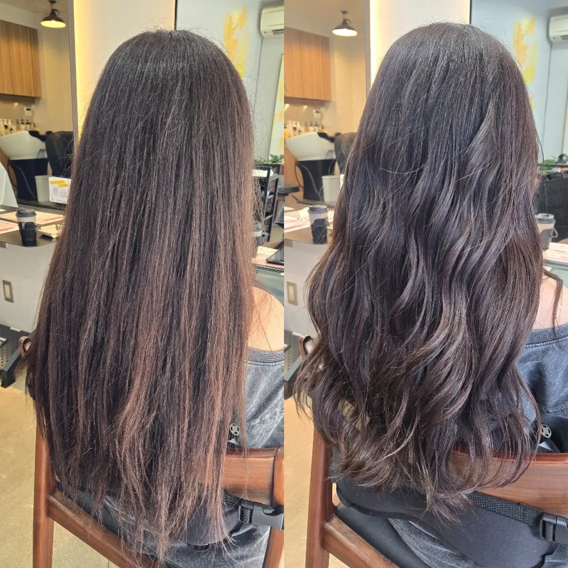 ロング カット 野村 果音(カノン)のヘアスタイル