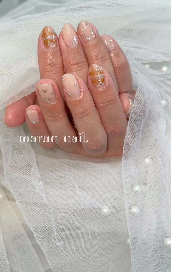 ネイル ハンドネイル marun._ megumi.のネイルデザイン
