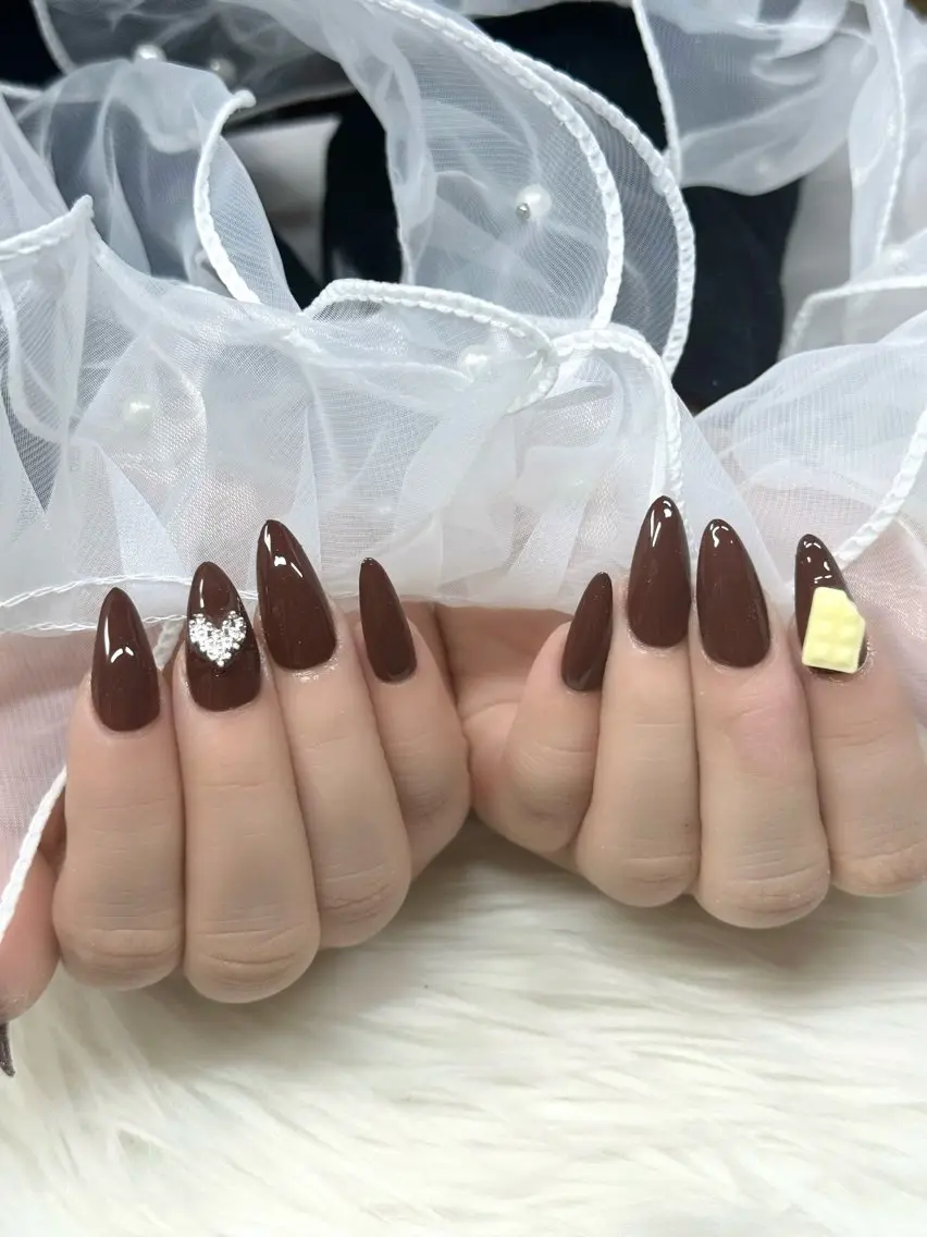 （オフあり）チップ長さだしワンカラーの写真