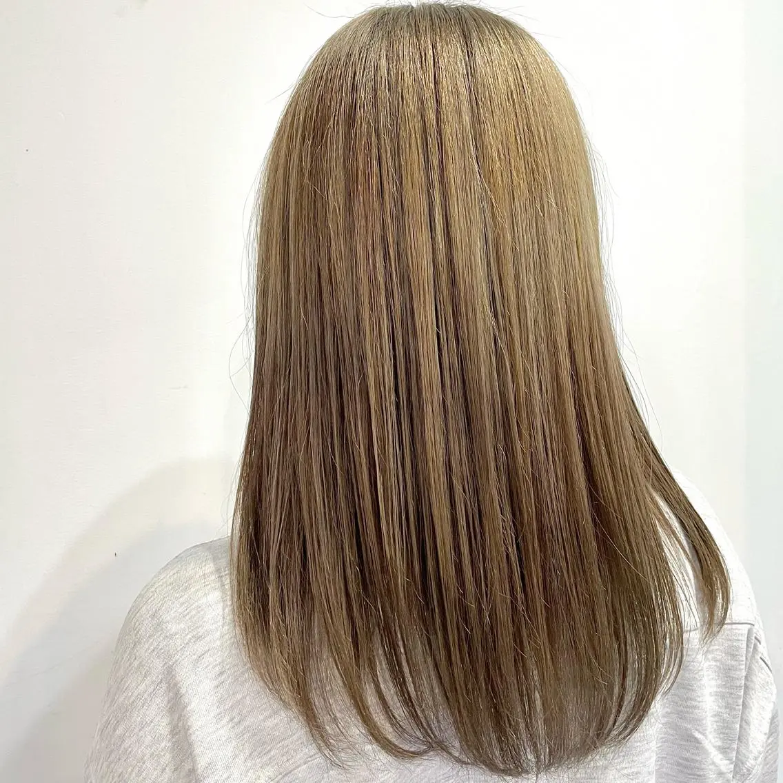 セミロング カラー ヘアアレンジ 🎀レイヤー 透明感 カラーyuuri🎀のヘアスタイル