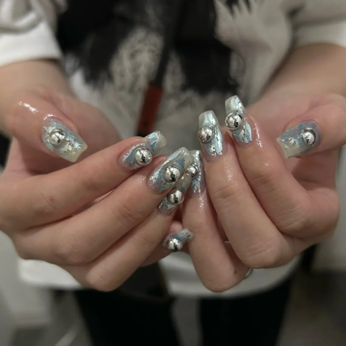 ネイル ハンドネイル パラあり！フィルイン 美フォルムのネイルデザイン