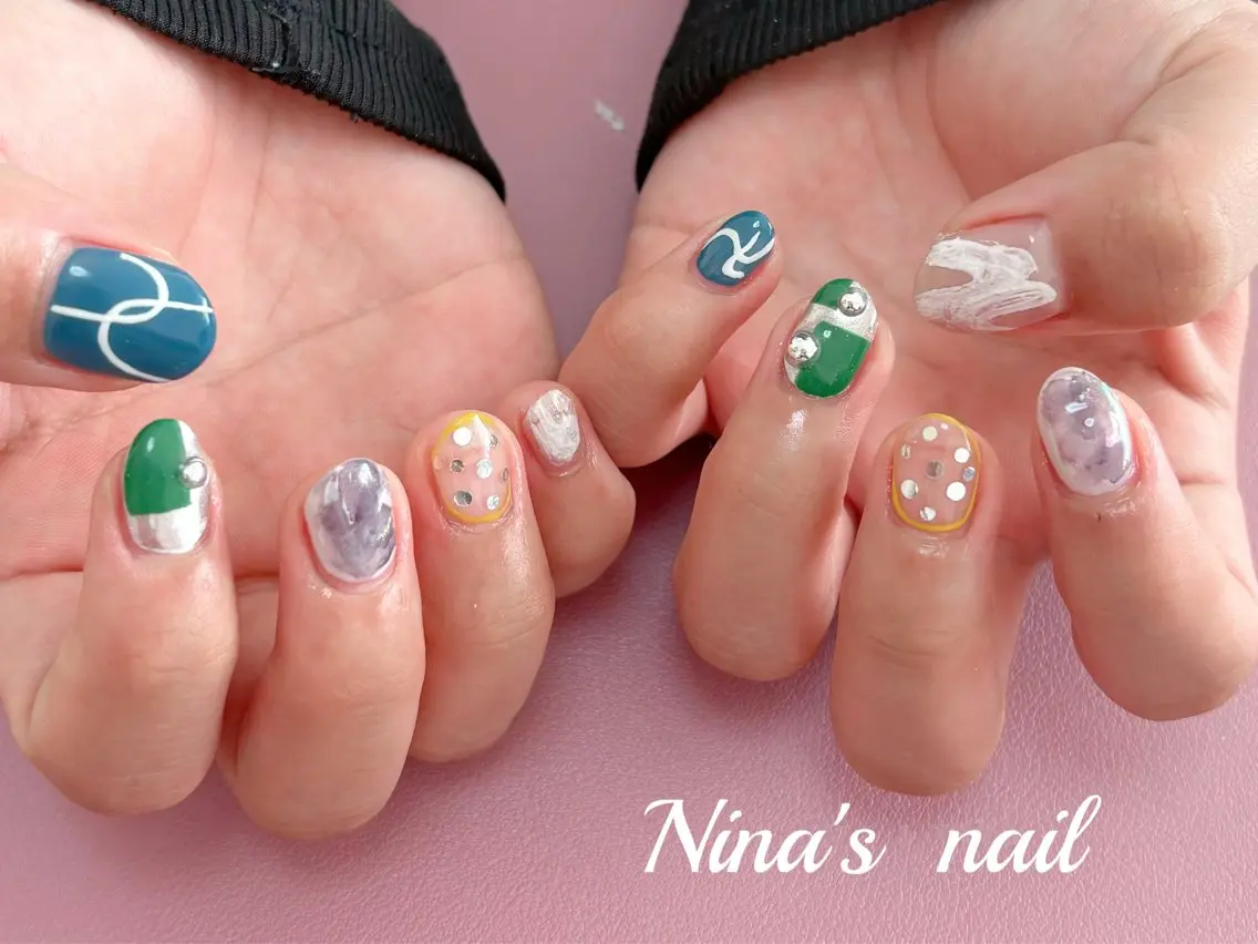 ネイル ハンドネイル Nina's nailのネイルデザイン
