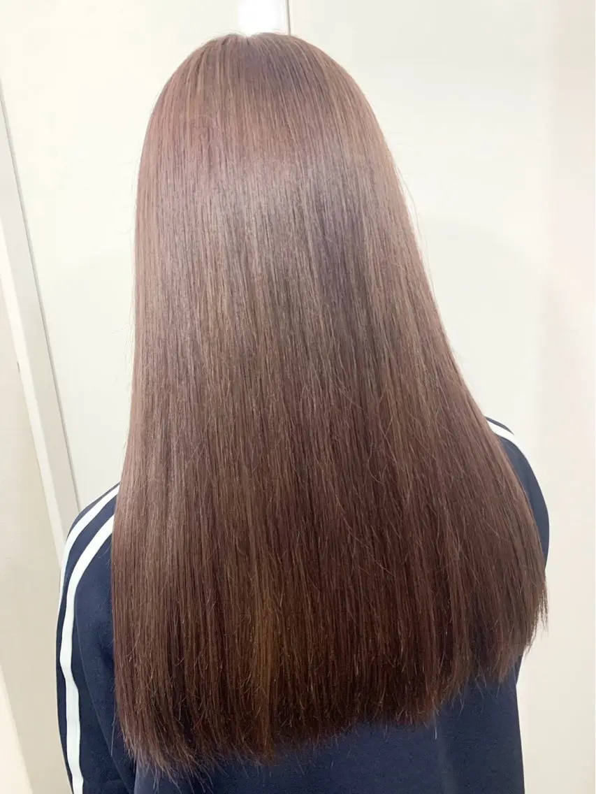 【ブリーチなし】ダブルカラー＋カット＋1stepトリートメントの写真