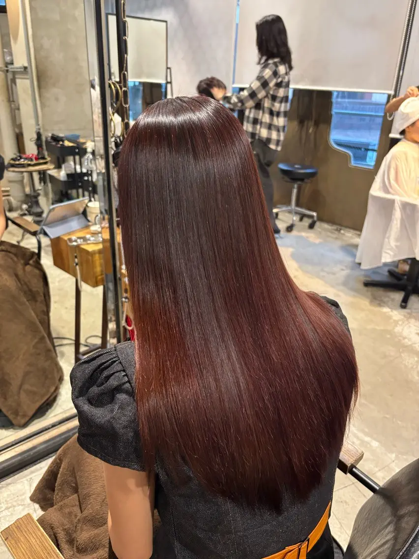 ロング カラー ヘアアレンジ ヘアカラー 縮毛矯正 トリートメント 派手髪/ハイトーン RIN🩵ྀིのヘアスタイル