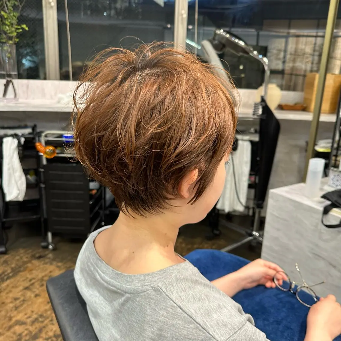 ショート パーマ 土戸　空 /似合わせカットのヘアスタイル