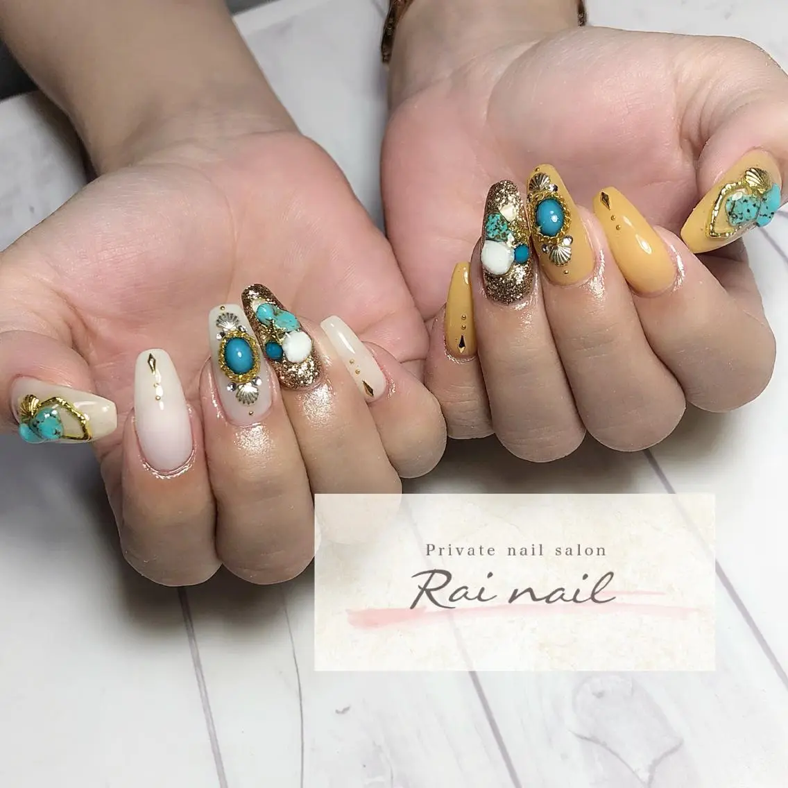 ネイル ハンドネイル Rai nail_ Risaのネイルデザイン