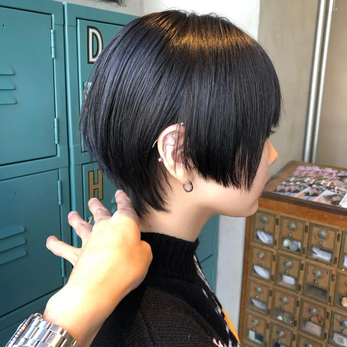 ショート カット すきバサミを使わない カット✂️✨郡司泰之のヘアスタイル