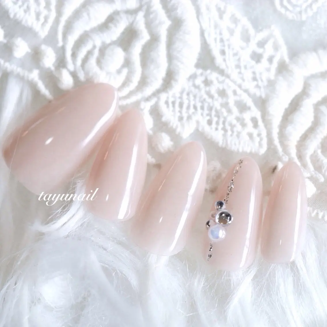 ネイル アートネイル ジェルネイル パラジェル シンプルネイル ハンドネイル ネイルサロン 【たゆnail】のネイルデザイン