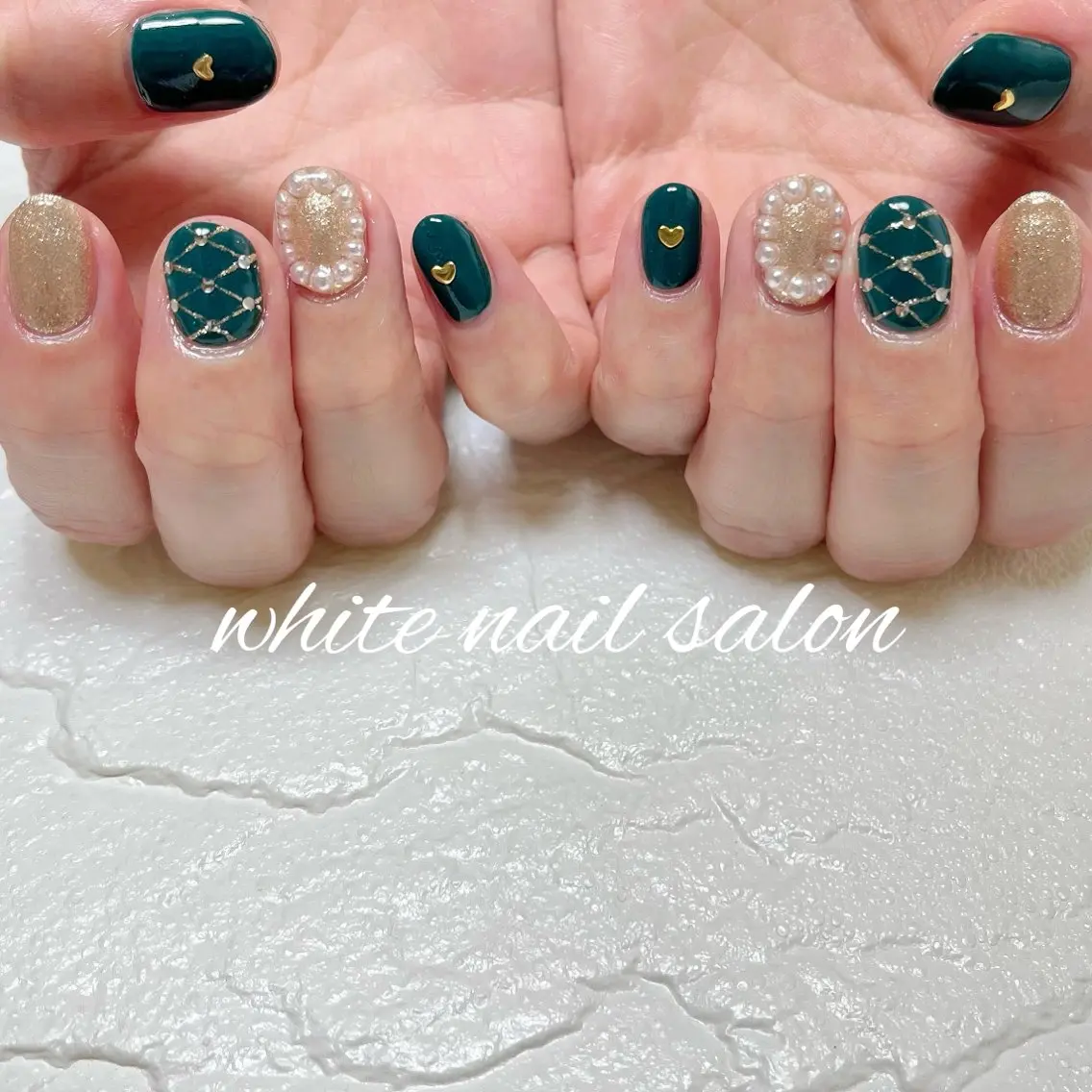 ネイル ハンドネイル white nail salonのネイルデザイン