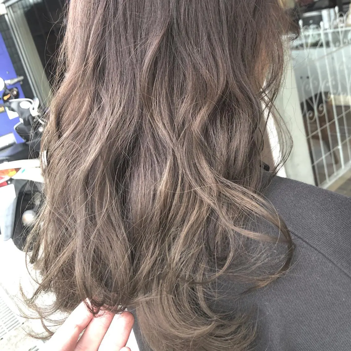 ロング カラー カット ヘアカラー トリートメント ish by fan .代表✂️木谷宏夢のヘアスタイル