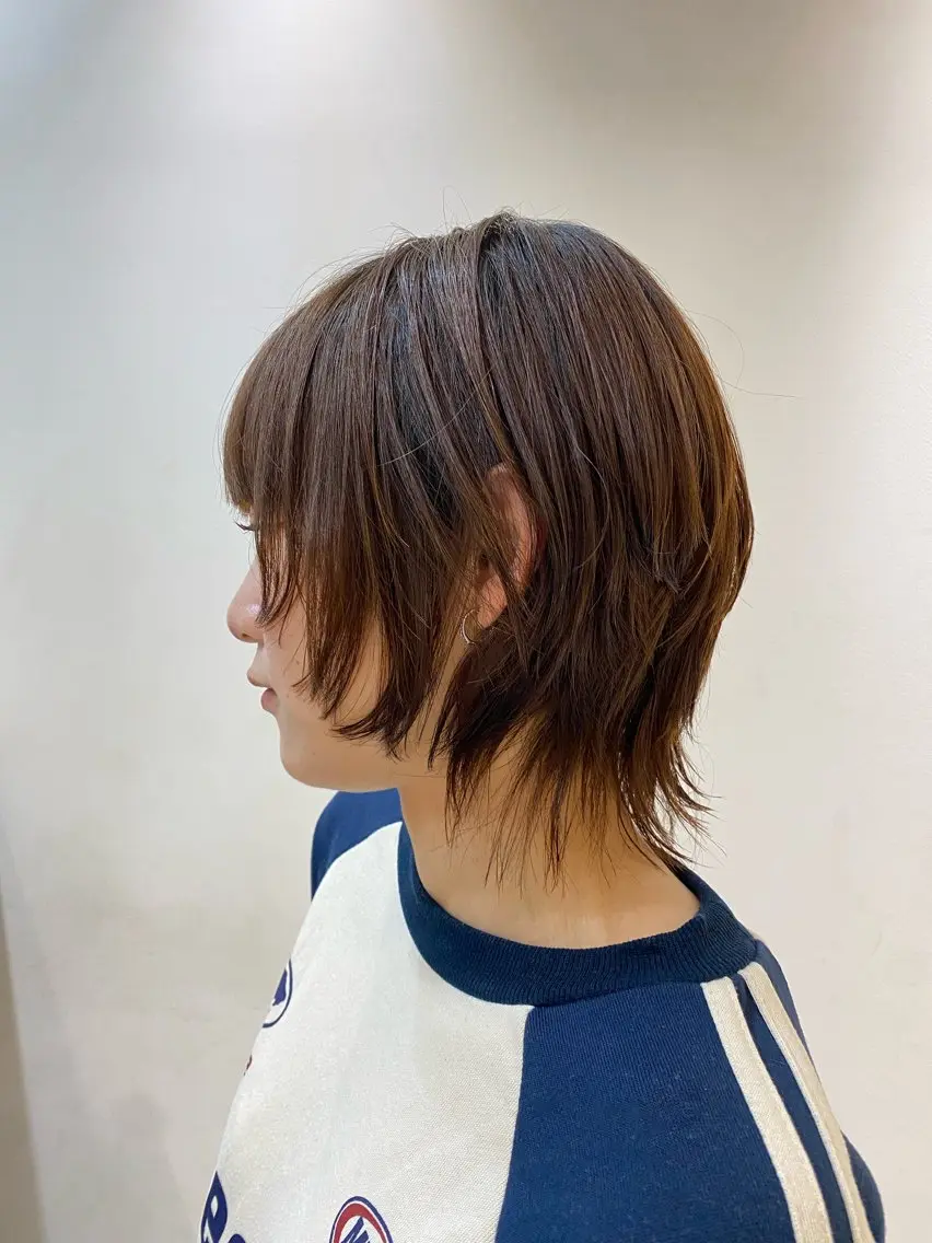 ショート カラー 大庫 桜のヘアスタイル