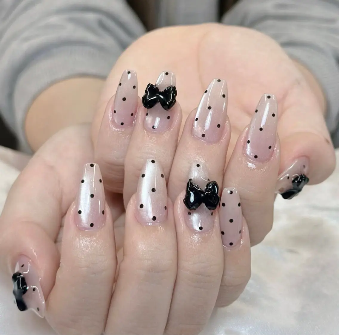 ショート 韓国風ヘア ハンドネイル Kiwami nailsalonのネイルデザイン