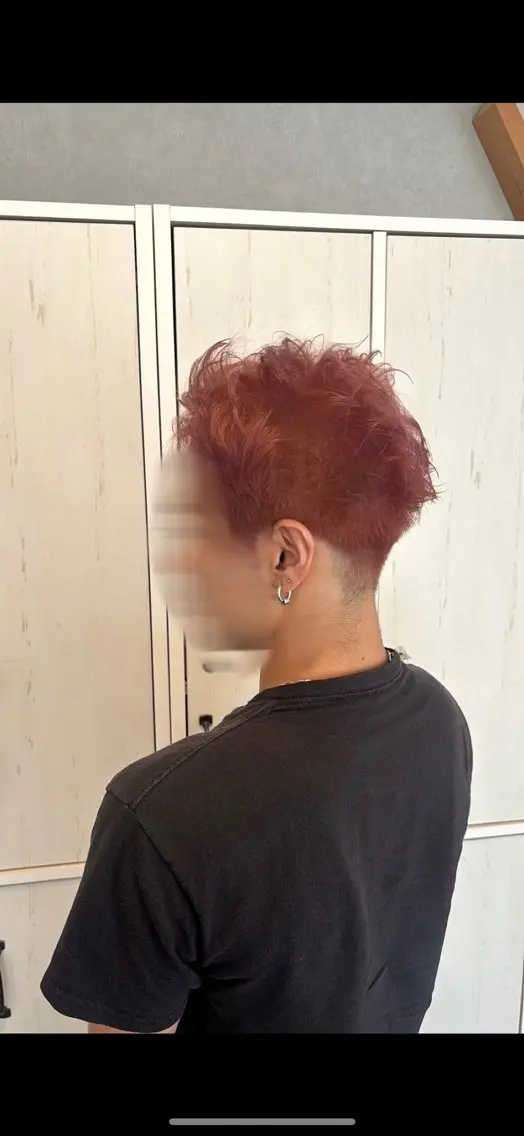 【🎀カラーモデル募集中🎀】ブリーチ＋カラー　w color ¥10090の写真