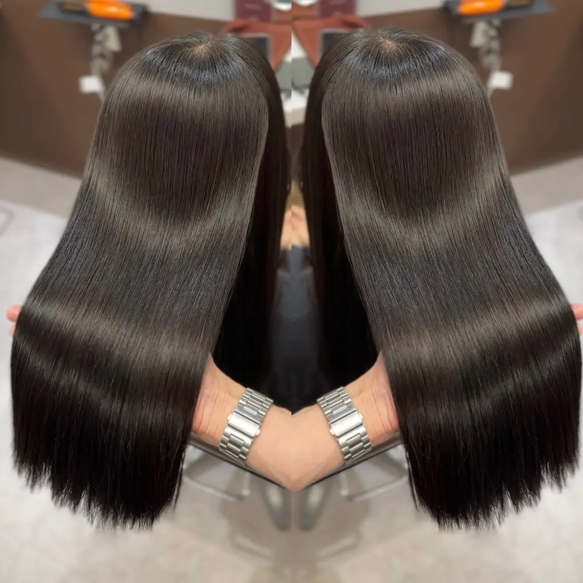 ロング 縮毛矯正 【Coby代表】 美髪特化♡ RYOのヘアスタイル
