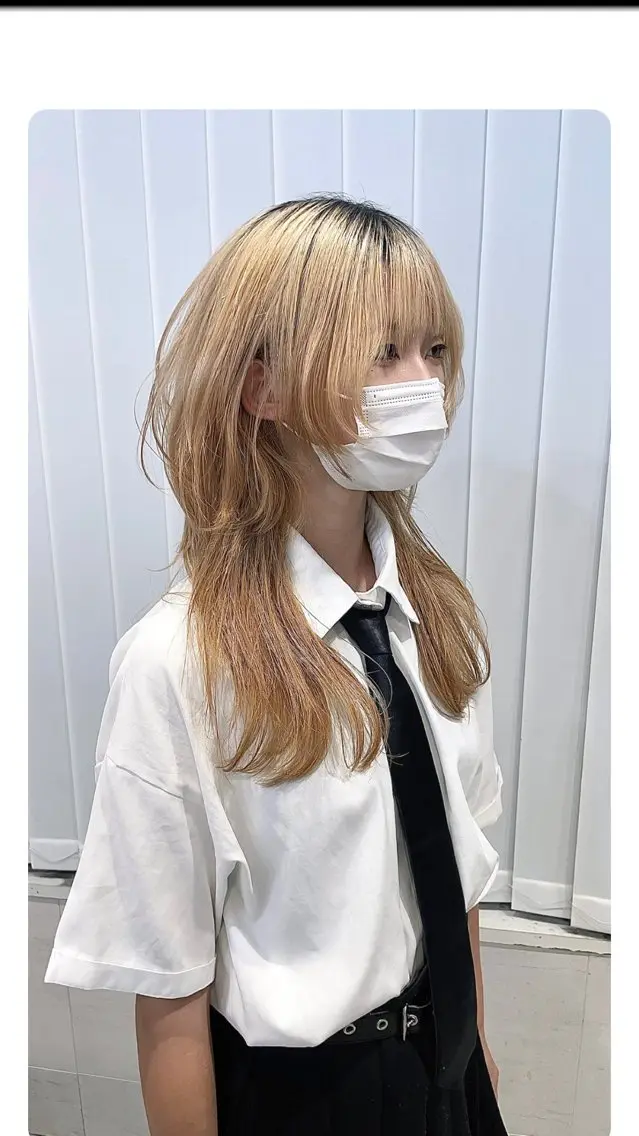 ロング レイヤーカット ロング 似合わせカット ウルフカット ウルフカット/ ハッシュカット/山路のヘアスタイル