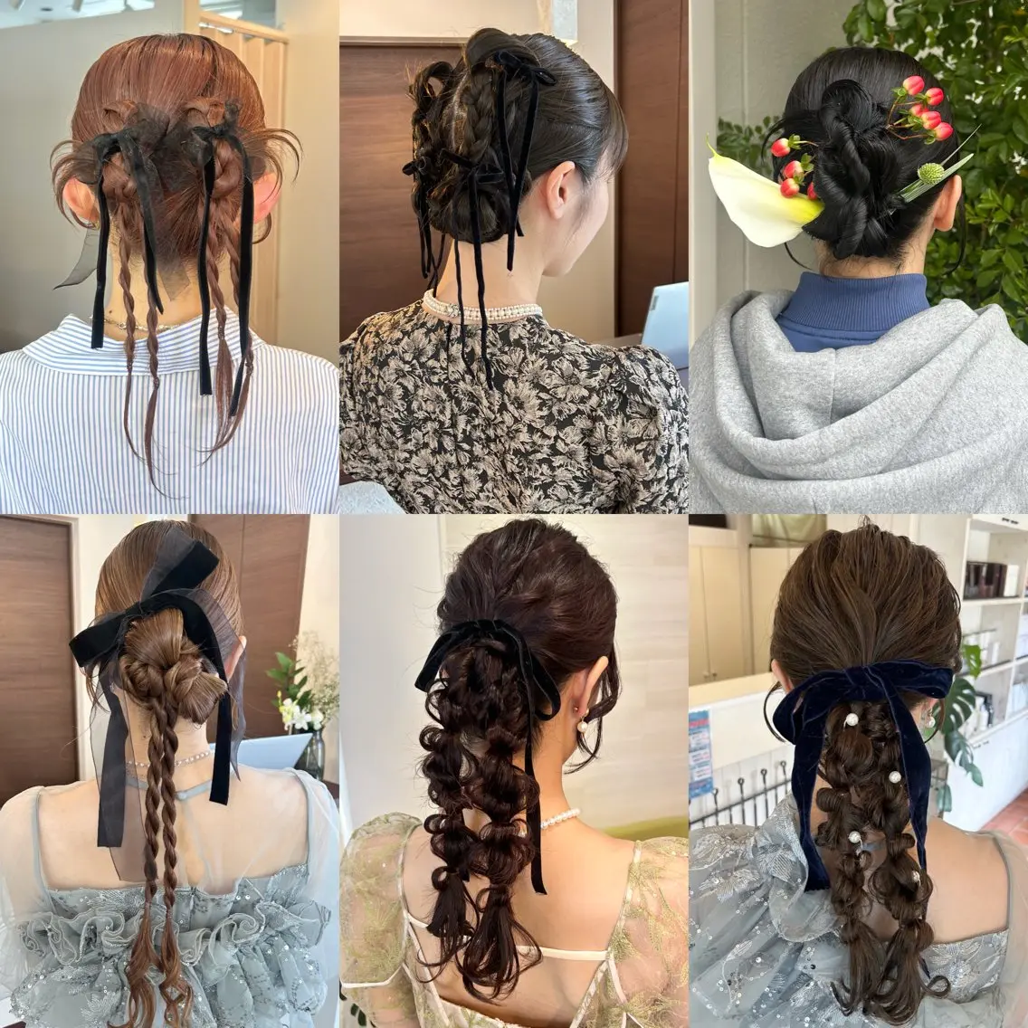 【お呼ばれにもぴったり👗ヘアセット】¥4,950の写真