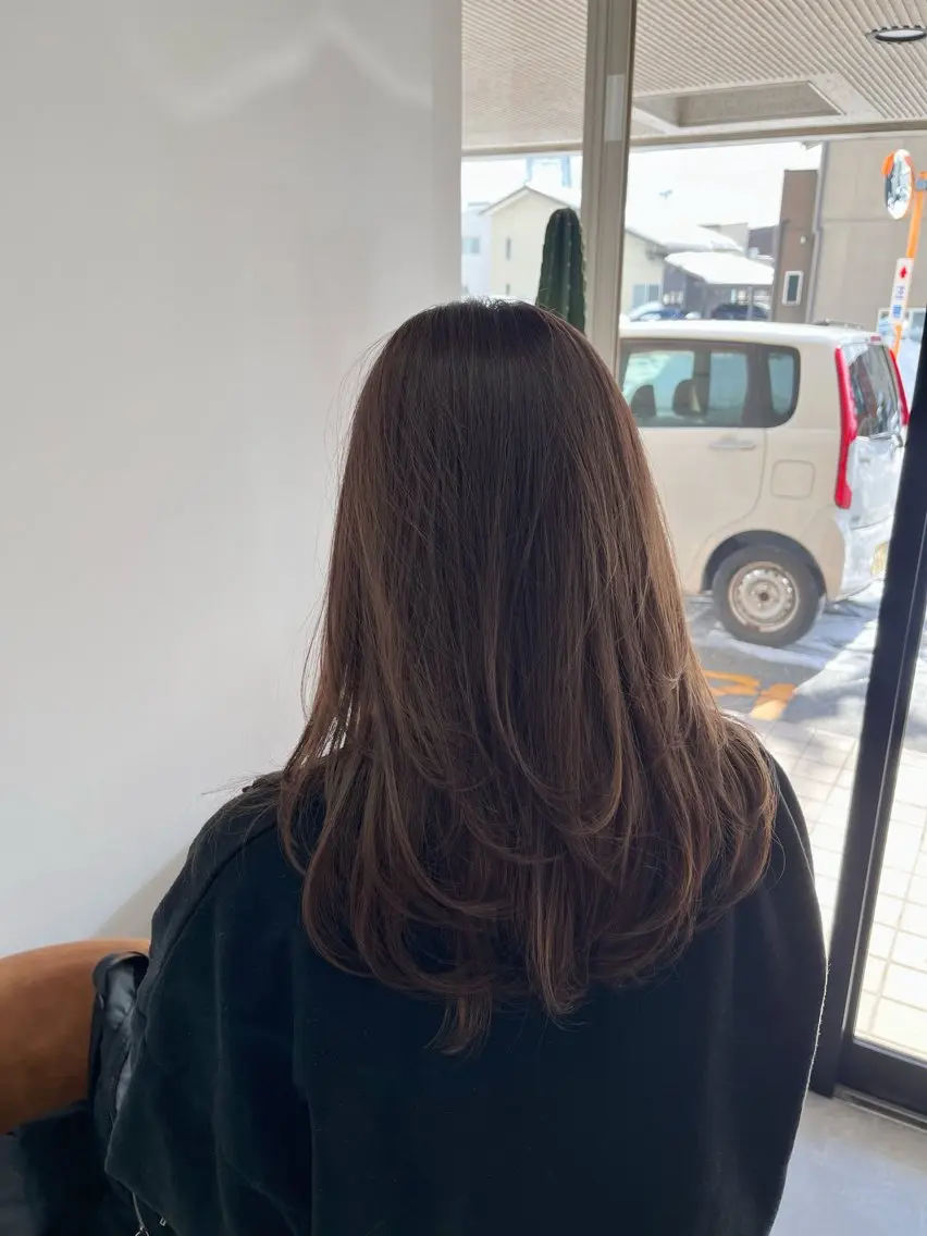 セミロング カラー hair salon SILLO.のヘアスタイル