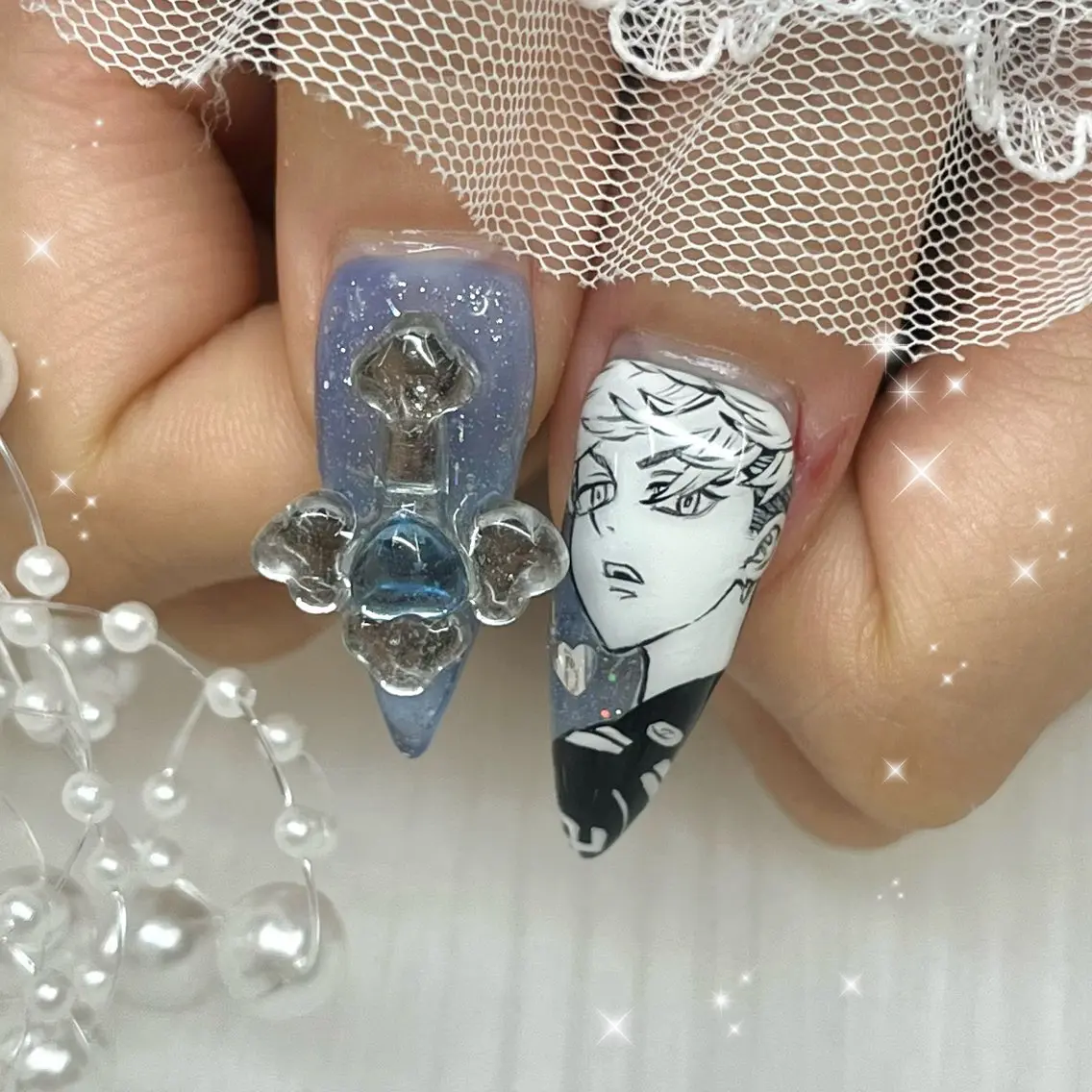 ネイル ハンドネイル 池袋痛ネイル Nok. 渡辺のネイルデザイン