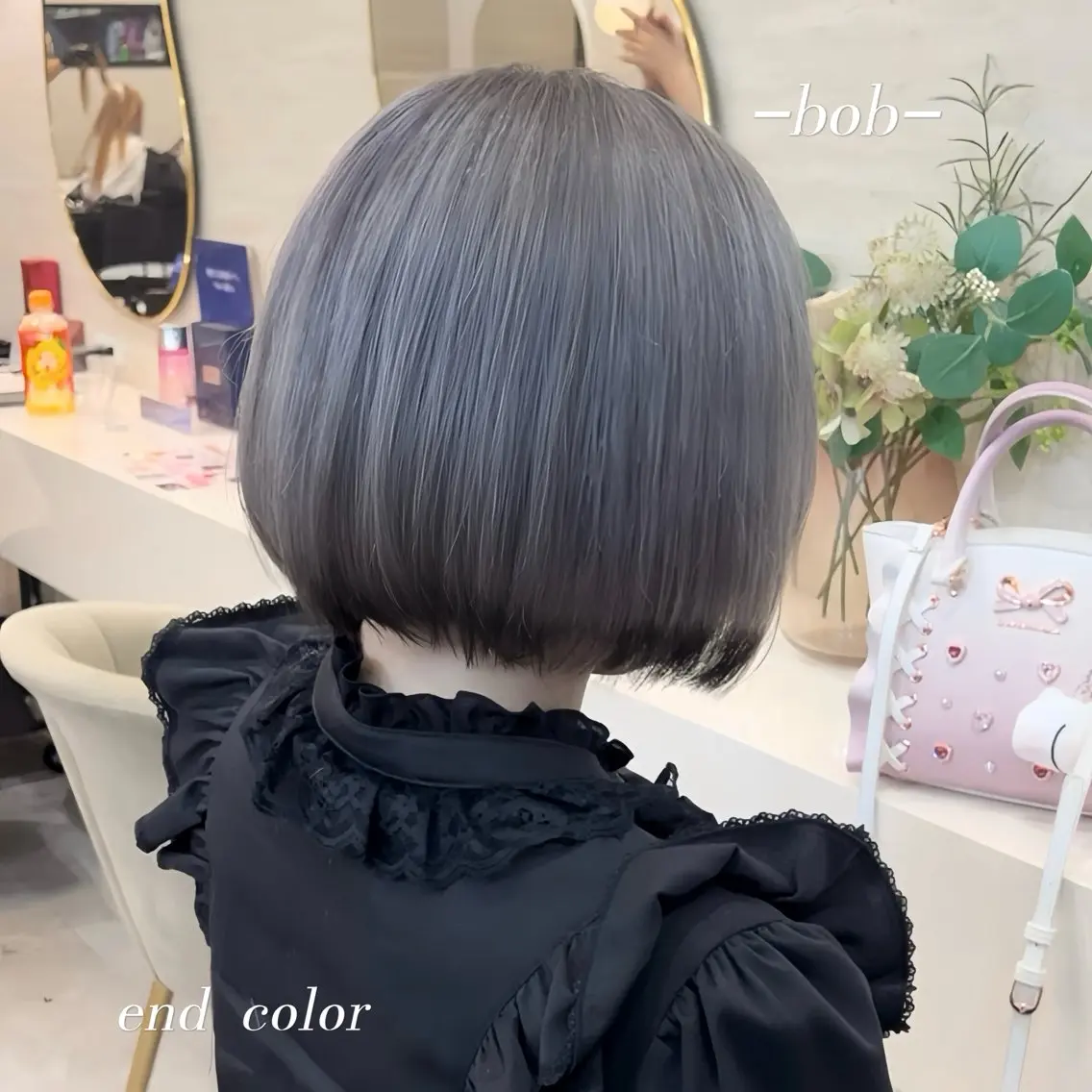 ショート カラー カット 🪽あゆむレイヤー ・ボブウルフ熊谷🫧のヘアスタイル