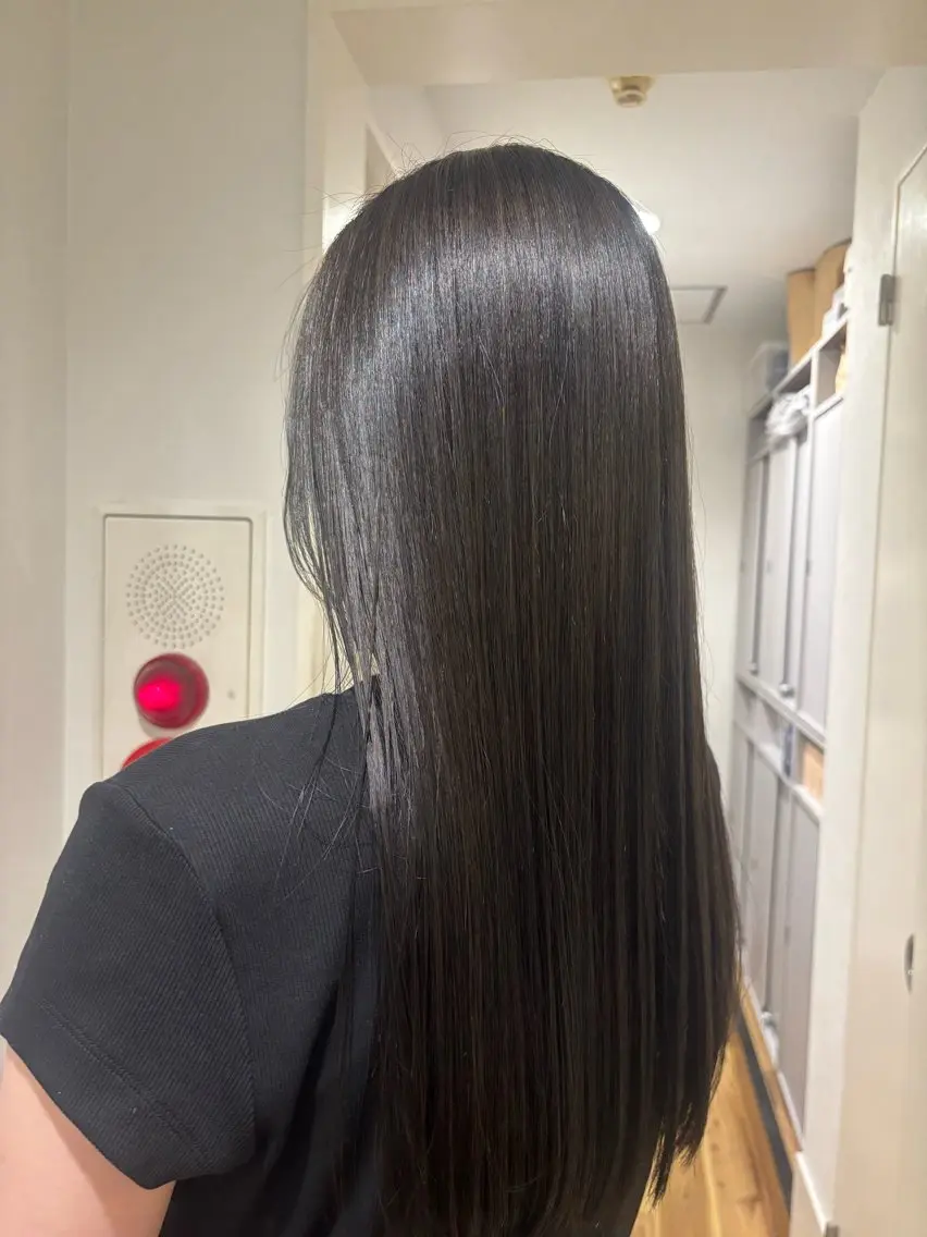ロング カラー 髪質改善 ANs. りこのヘアスタイル
