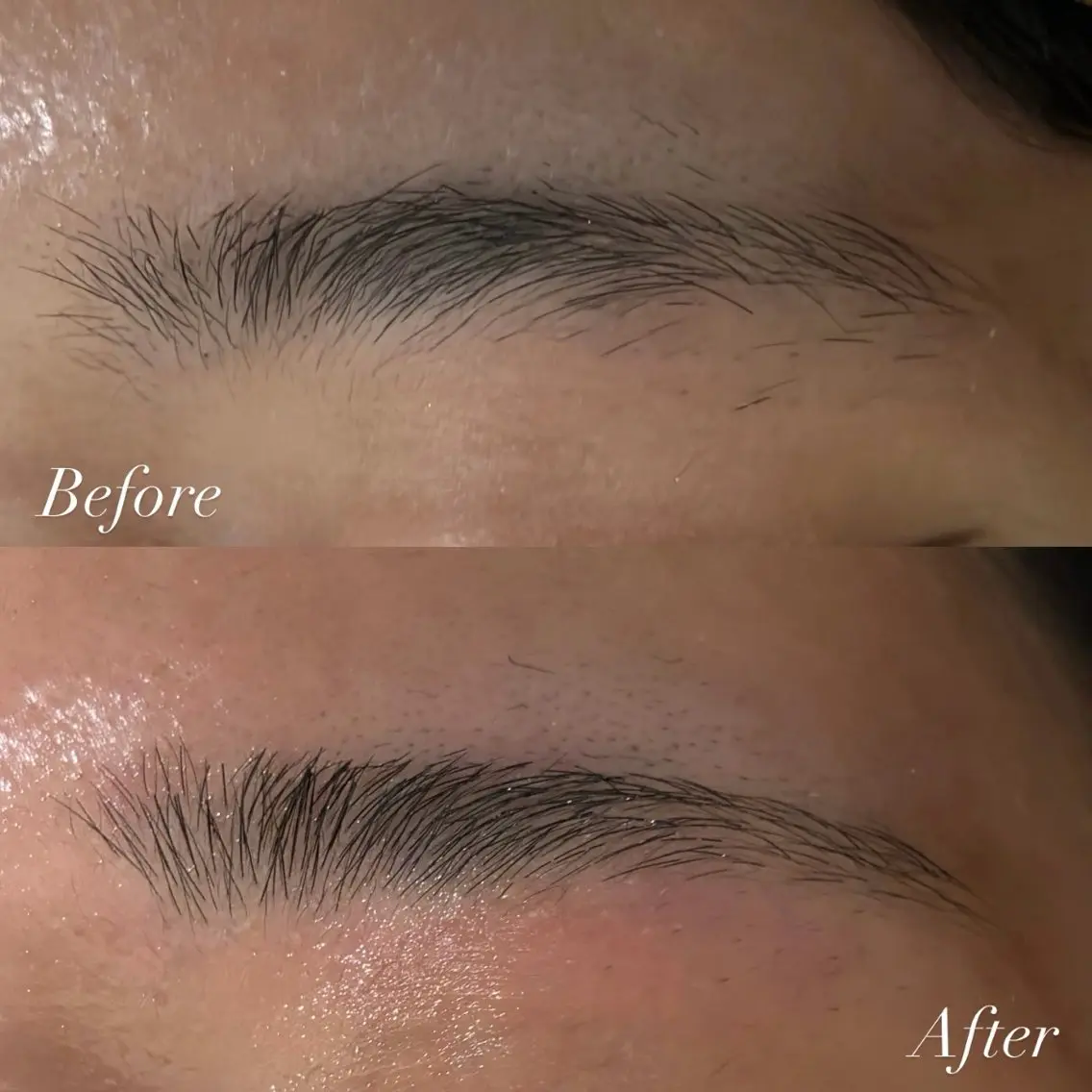 アイブロウ ワックス脱毛 眉カット その他(アイブロウ) ななみ.⋆𝜗𝜚 透明感カラー/まつパのヘアスタイル