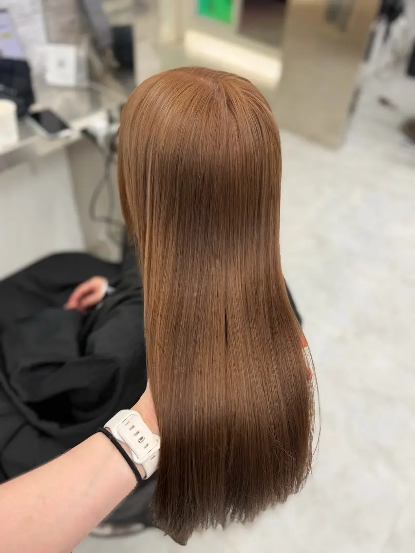 カラー ヘアカラー トリートメント 透明感カラー🎀艶髪 Anju/渋谷🎀のヘアスタイル