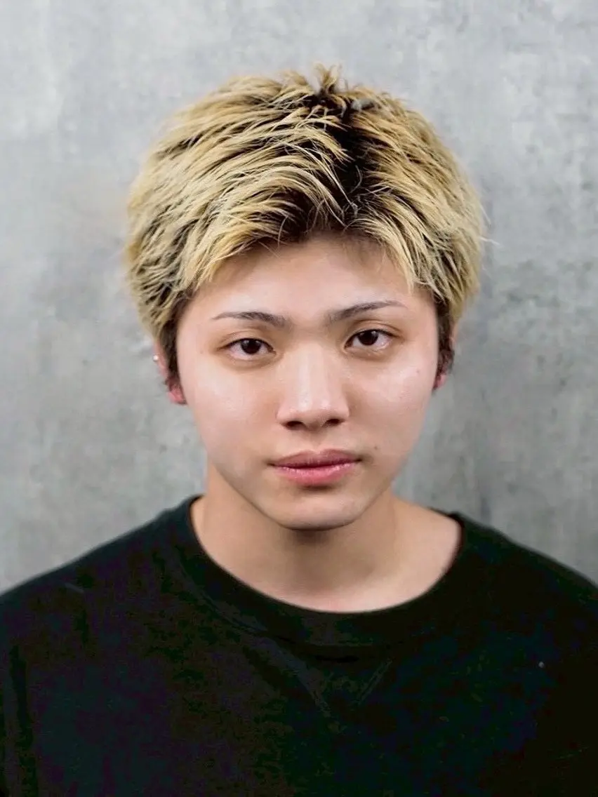 ショート メンズ 中島 千成のヘアスタイル