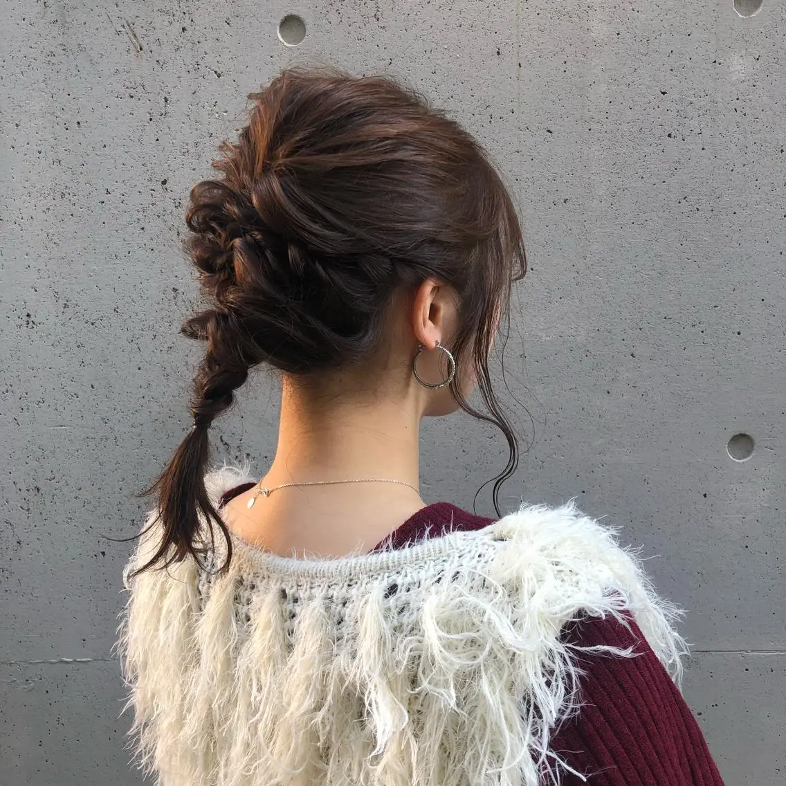 ヘアアレンジ 簡単アレンジ 酸性縮毛矯正🧴韓国 レイヤー/髪質改善のヘアスタイル