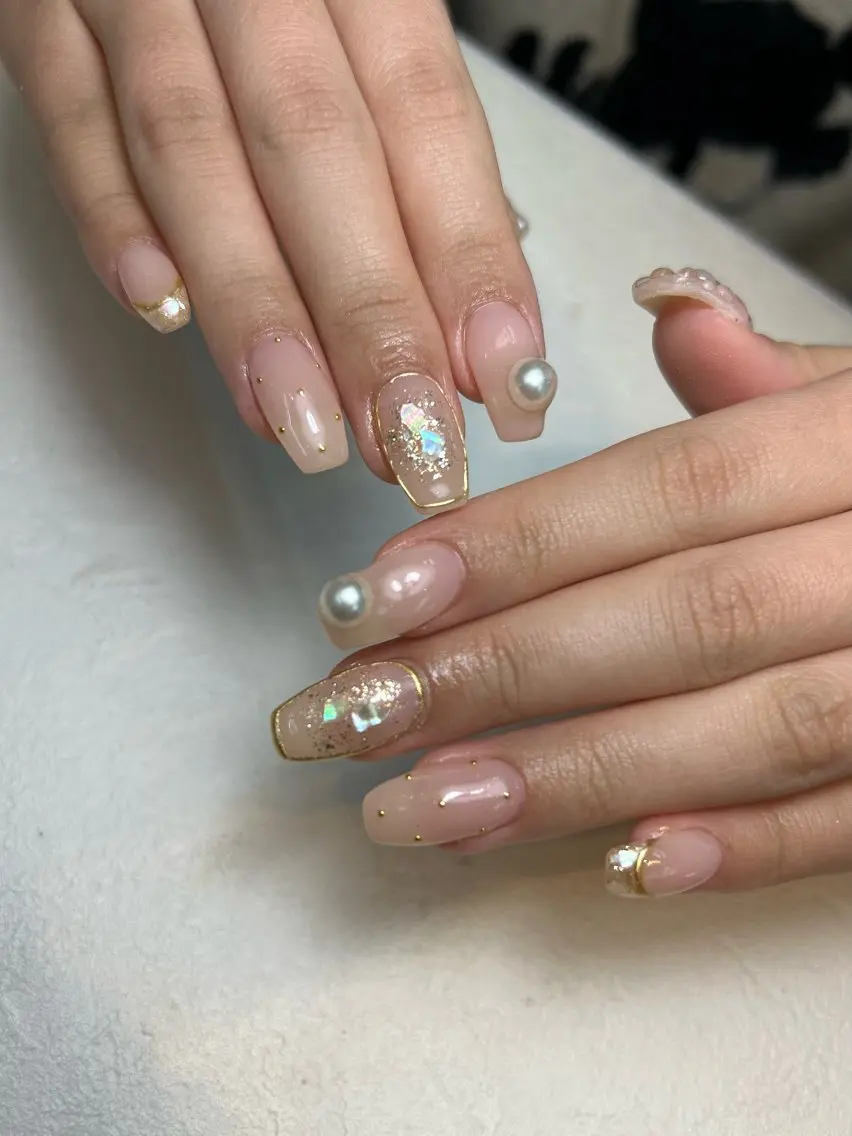 ネイル 持ち込み 東十条muumii ネイルまつ毛のネイルデザイン
