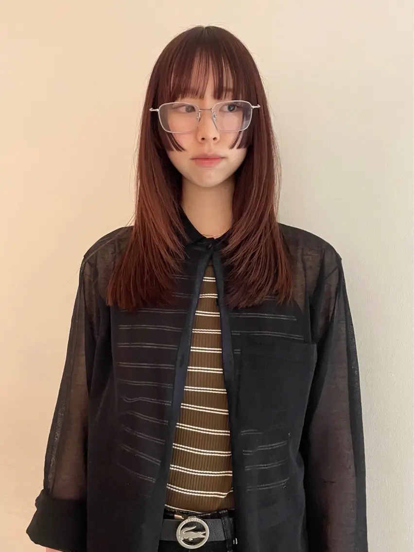 【似合わせ】カット+カラー+4stepトリートメントの写真