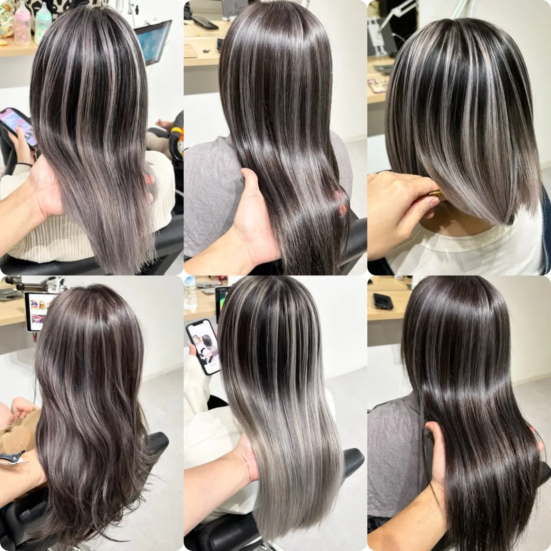 《🌟プリンや白髪のお悩み解決🌟》カット➕バレイヤージュorハイライト➕COTA生トリートメントの写真