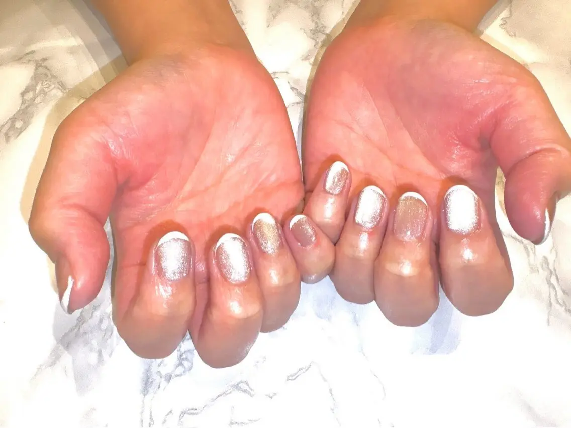 ネイル フレンチネイル ハンドネイル nailsalon Jennyのネイルデザイン