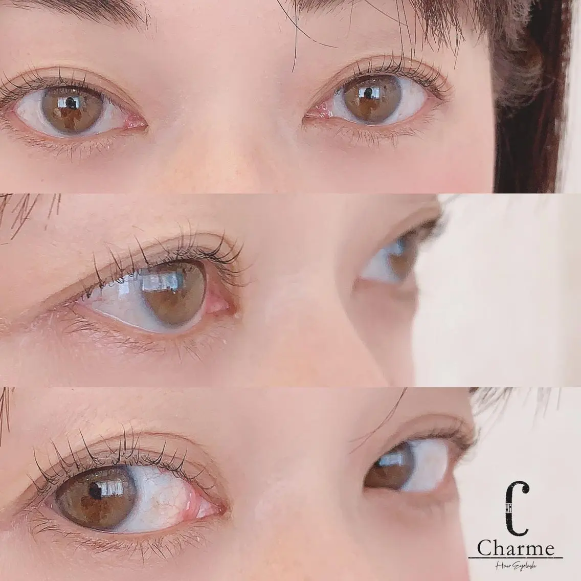マツエク・マツパ アッパーリフトカール 【Charme 】 シャルムのマツエク・マツパデザイン