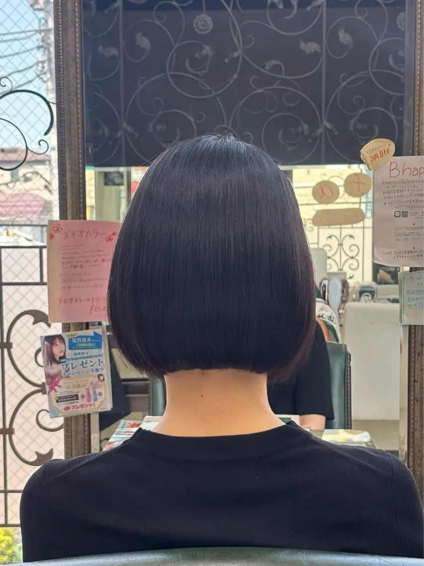 ショート カラー ボブ ミニモ限定価格！ ムウミのヘアスタイル
